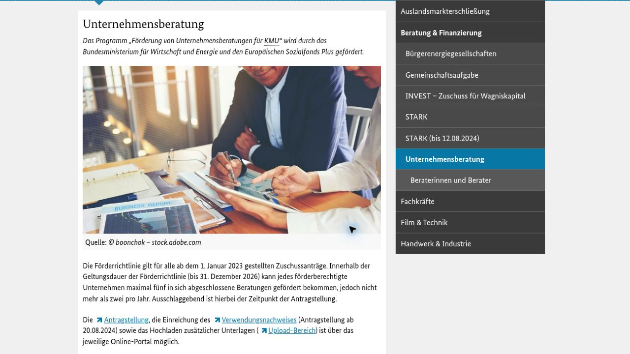 Finden Sie die Antragsunterlagen zur BAFA Förderung 2026